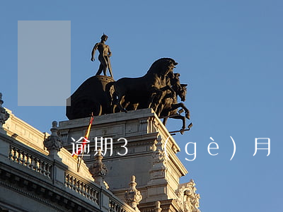 逾期3個(gè)月還是本金嗎