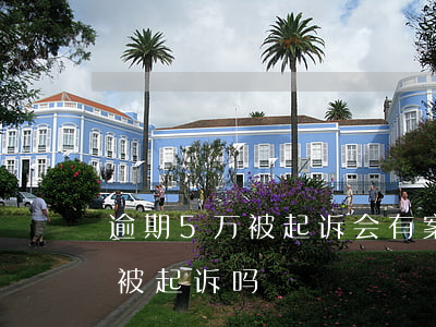 逾期5万被起诉会有案底吗(逾期五千块钱会被起诉吗)