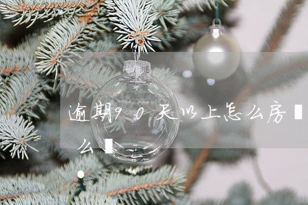 逾期90天以上怎么房貸(逾期90天以上怎么辦)