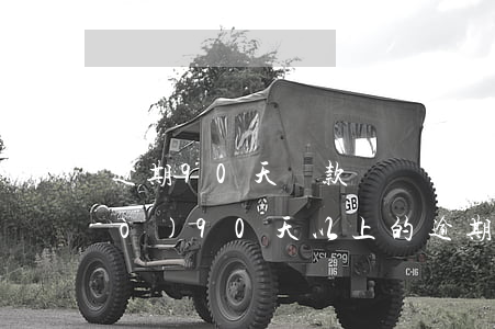 逾期90天還款訴訟(發(fā)生過(guò)90天以上的逾期)