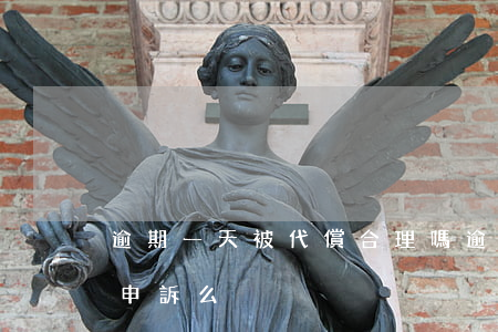 逾期一天被代償合理嗎(逾期一天被代償可以申訴么)