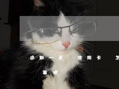 逾期一天還信用卡會怎樣 還信用卡逾期一天沒事吧