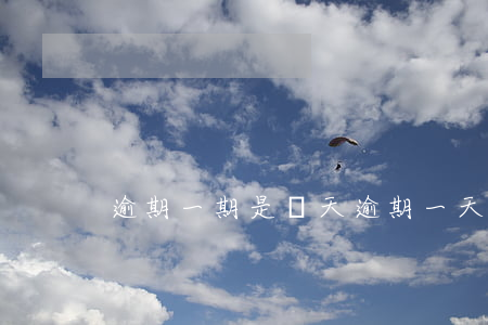 逾期一期是幾天(逾期一天也算是逾期嗎)