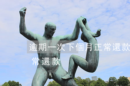 逾期一次下個月正常還款(逾期一次下個月正常還款)
