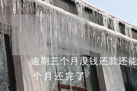 逾期三个月没钱还款还能协商吗(逾期超过三个月还完了)