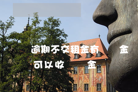 逾期不交租金有滯納金嗎(逾期不繳納違約金 可以收滯納金嗎)