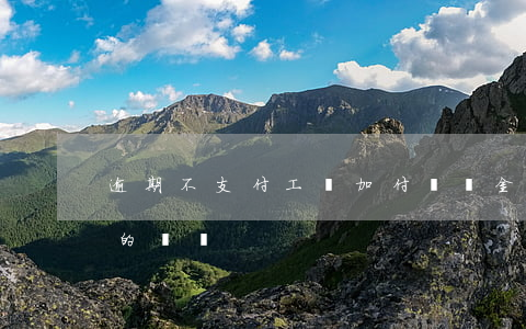 逾期不支付工資加付賠償金 逾期不支付工資的賠償