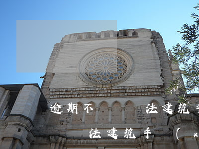 逾期不補辦違法建筑手續(xù)(逾期不補辦違法建筑手續(xù))