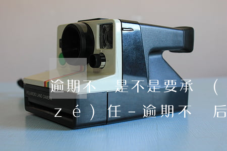 逾期不還是不是要承擔(dān)法律責(zé)任-逾期不還后果