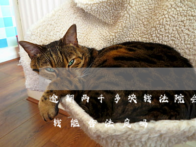 逾期两千多块钱法院会受理吗 逾期两千多块钱能告法庭吗