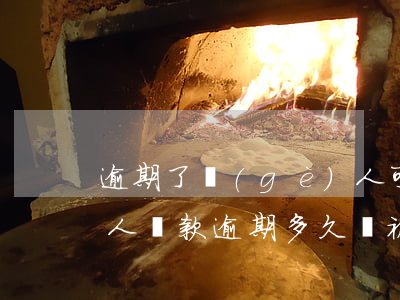 逾期了個(gè)人可以貸款嗎(個(gè)人貸款逾期多久會被起訴)