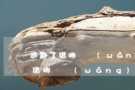 逾期了借哪個網(wǎng)貸合適（逾期了借哪個網(wǎng)貸）