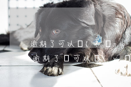 逾期了可以領(lǐng)年檢標嗎（年檢標逾期了還可以網(wǎng)上申請嗎）