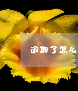 逾期了怎么和家人說(逾期了怎么和家人說話)