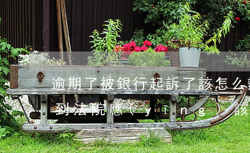 逾期了被銀行起訴了該怎么辦(逾期銀行起訴,到法院應(yīng)該怎么應(yīng)對)
