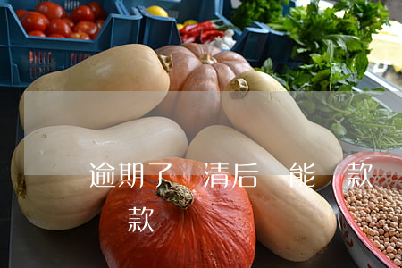 逾期了還清后還能貸款嗎(逾期了還清后還能貸款嗎)