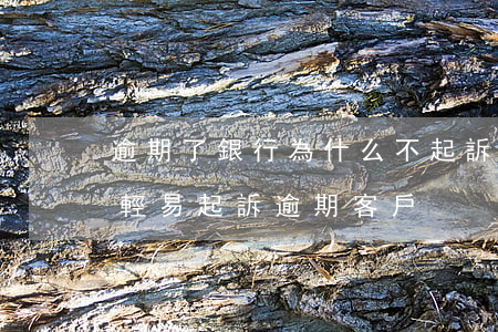 逾期了銀行為什么不起訴銀行(銀行為什么不輕易起訴逾期客戶)