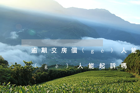 逾期交房個(gè)人能起訴嗎(逾期交房個(gè)人能起訴嗎)