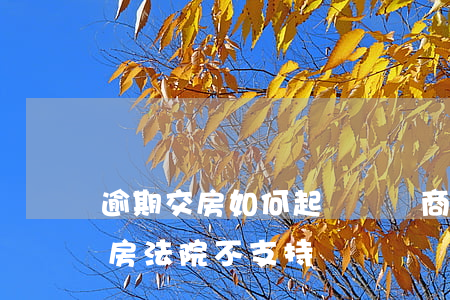 逾期交房如何起訴開發商(起訴開發商逾期交房 法院 不支持)