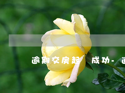 逾期交房起訴成功-逾期交房如何起訴