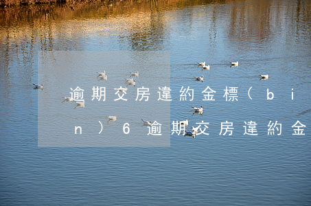 逾期交房違約金標(biāo)準(zhǔn)6 逾期交房違約金判例