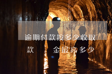 逾期付款按多少收取違約金比較好-逾期付款違約金最高多少