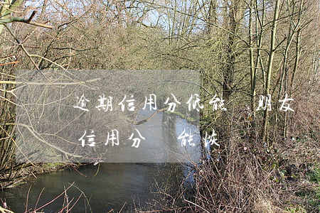 逾期信用分低能讓朋友幫忙加分嗎-逾期后信用分還能恢復嗎?