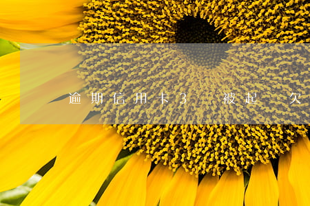 逾期信用卡3萬被起訴(欠信用卡三千被起訴)