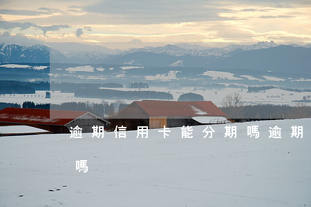 逾期信用卡能分期嗎(逾期的信用卡可以分期嗎)
