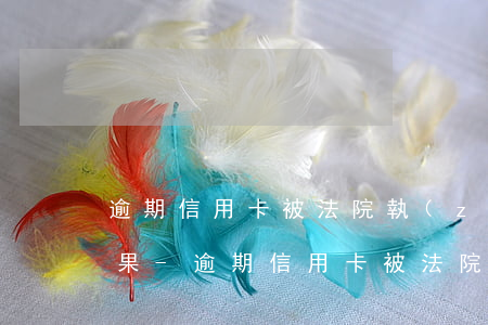 逾期信用卡被法院執(zhí)行有什么后果-逾期信用卡被法院執(zhí)行有什么后果嗎
