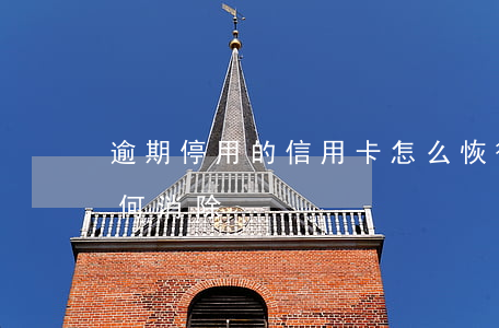 逾期停用的信用卡怎么恢復（有信用卡逾期如何消除）