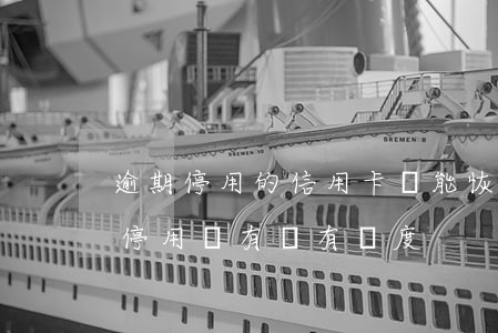 逾期停用的信用卡還能恢復嗎（信用卡逾期被停用還有沒有額度）