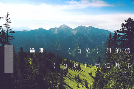 逾期兩個(gè)月的信用卡 連續(xù)兩個(gè)月信用卡逾期