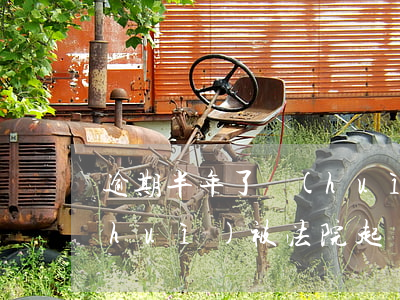 逾期半年了會(huì)被起訴嗎(逾期會(huì)被法院起訴嗎)