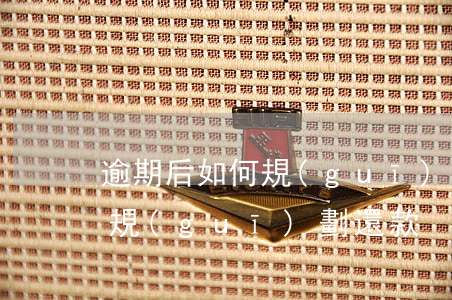 逾期后如何規(guī)劃還款(逾期后如何規(guī)劃還款)