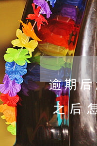 逾期后怎么慢慢還款(逾期嚴(yán)重了之后怎么辦)
