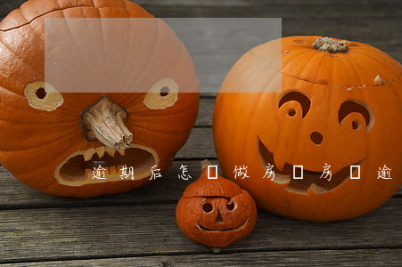 逾期后怎樣做房貸(房貸逾期怎么自己還)