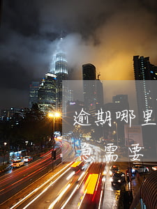 逾期哪里可以貸款急需要(逾期哪里可以貸款急需要)