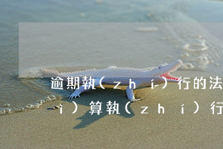 逾期執(zhí)行的法院罰息如何計(jì)算(執(zhí)行逾期利息計(jì)算)