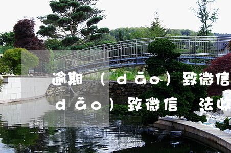 逾期導(dǎo)致微信無法收款(逾期導(dǎo)致微信無法收款怎么處理)
