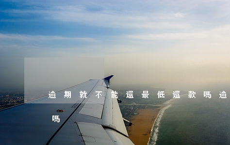 逾期就不能還最低還款嗎(逾期了能最低還款嗎)