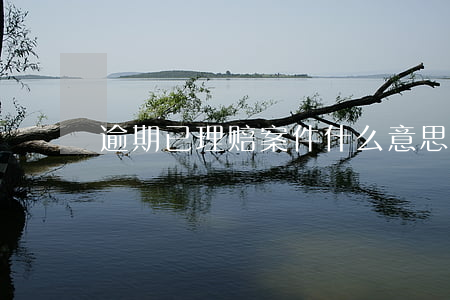 逾期已理赔案件什么意思（逾期已理赔）