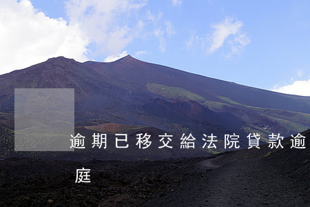 逾期已移交給法院 貸款逾期材料移交法院開庭