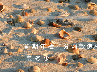 逾期年檢扣分罰款怎樣處理（逾期年檢一次罰款多少）