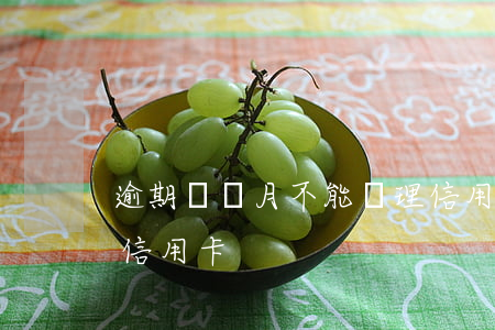逾期幾個月不能辦理信用卡(逾期幾年可以辦信用卡)