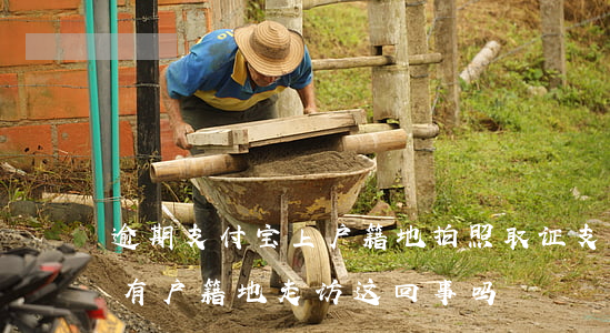 逾期支付宝上户籍地拍照取证(支付宝逾期会有户籍地走访这回事吗?)
