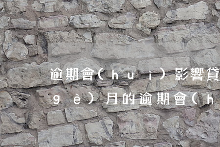 逾期會(huì)影響貸款嗎(征信有一個(gè)月的逾期會(huì)影響貸款嗎)