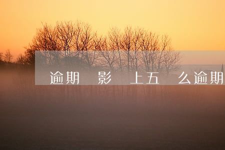 逾期會影響上五險么 逾期會影響上五險么嘛