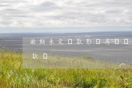 逾期未交罰款影響房貸嗎(有罰金沒交影響貸款嗎)