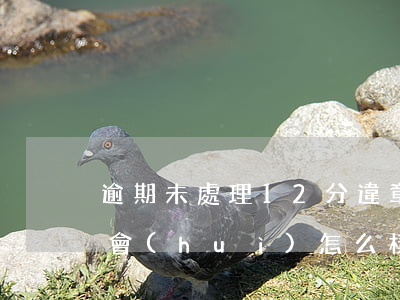 逾期未處理12分違章(違章扣分逾期未處理會(huì)怎么樣)